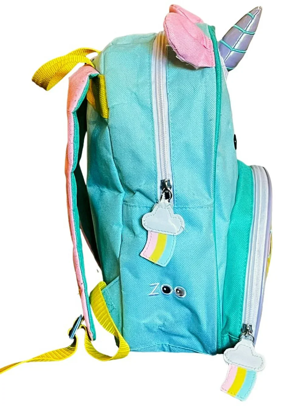 Skip Hop ZOO Unicorn Toddler Backpack Aqua Blue School Daycare Bag